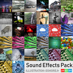 Sounds of toys contenu : 7 volumes, more than 14 hours of real and synthetic sound effects
